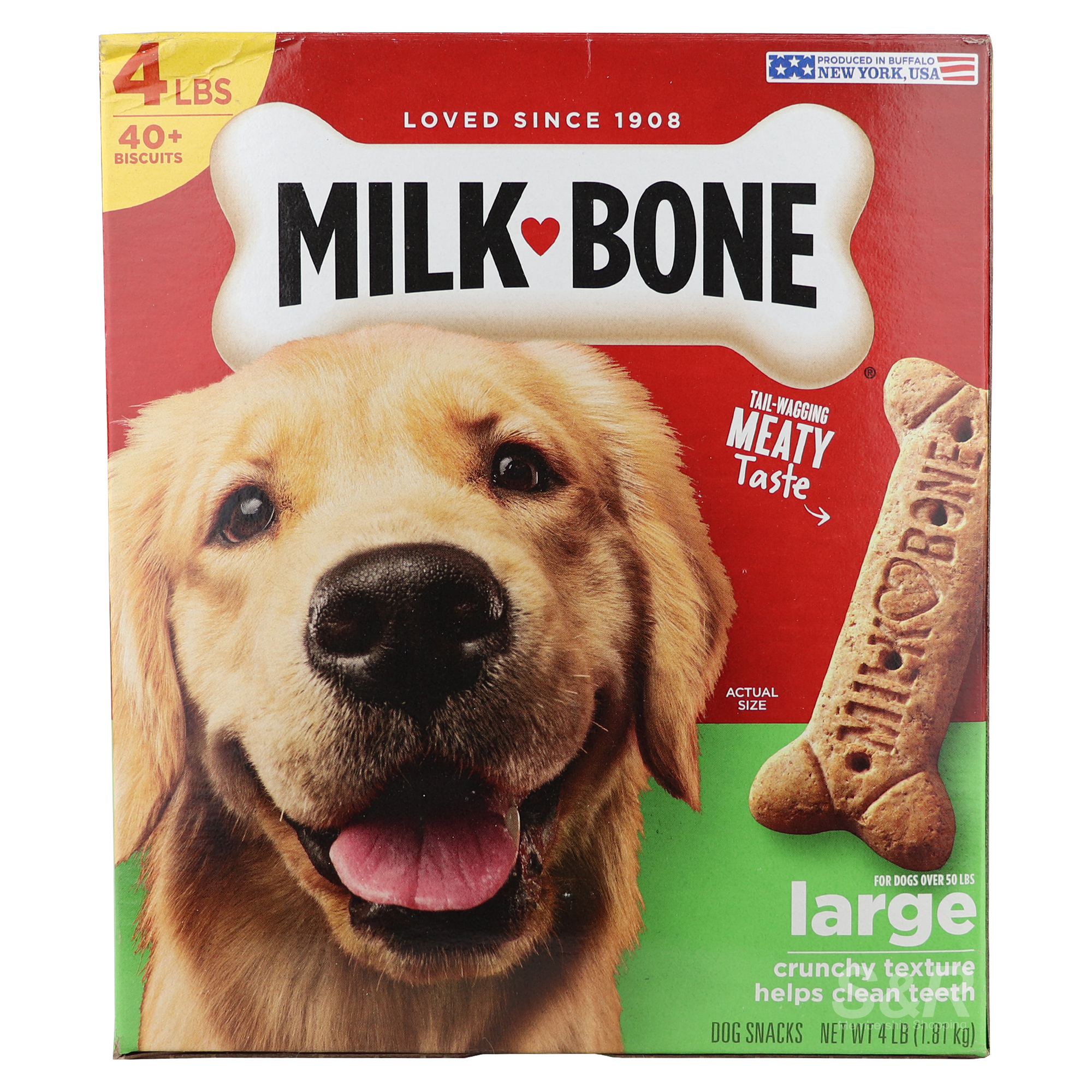 Milk Bone Dog Snacks Large Breed 1.81kg Milk Bone Dog Snacks Large Breed 1.81kg